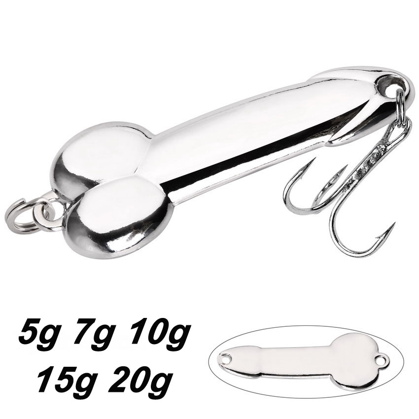 Fishing Equipment Parts - 1 Chiếc Kim Loại Thìa Mồi