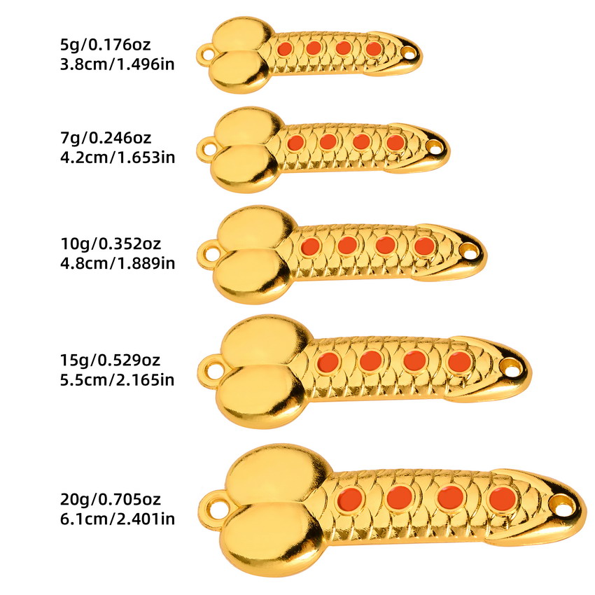 1 Chiếc Kim Loại Thìa Mồi Dụ C - đánh giá và giá Fishing Equipment Parts