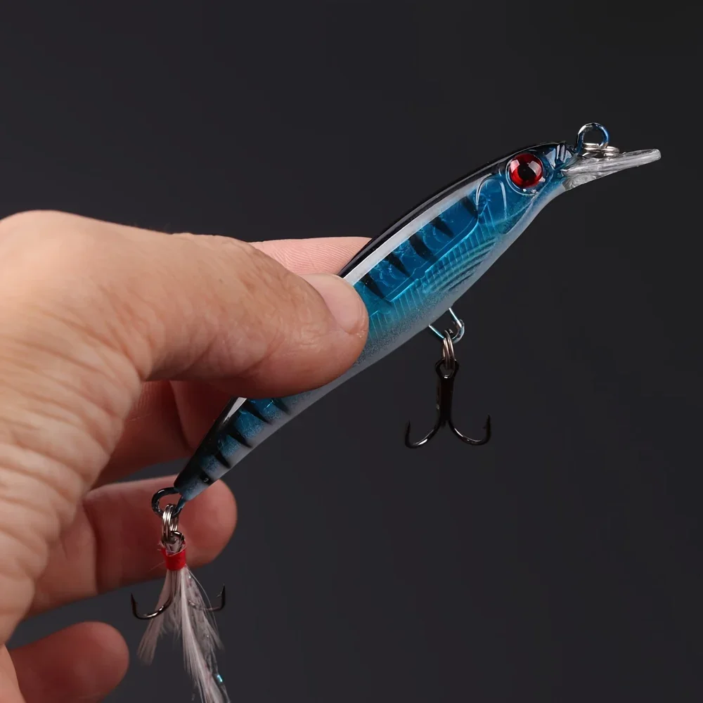 5pcs/box Laser 3D Eyes Bionic  - đánh giá và giá Fishing Lure