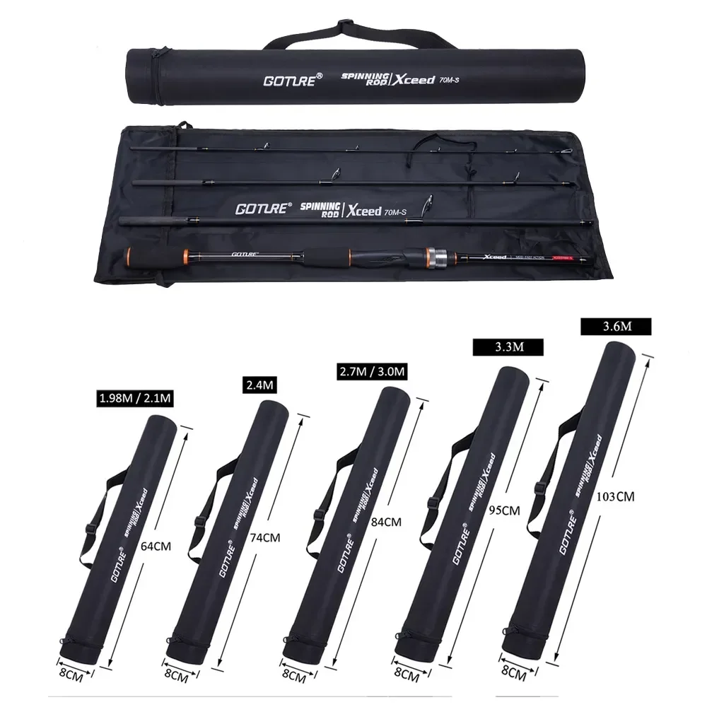 Goture Xceed 4 Setions Travel  - đánh giá và giá Fishing Equipment Guide