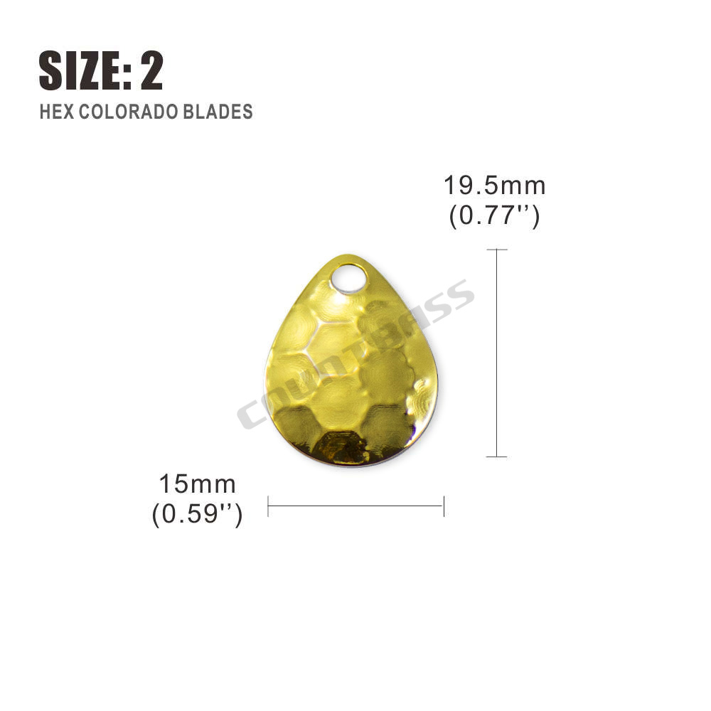 Bộ 50 Size 2-5 Vàng Mạ Thép Kh - đánh giá và giá Fishing Equipment Parts