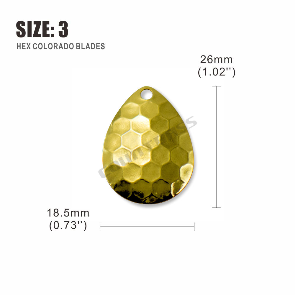 Bộ 50 Size 2-5 Vàng Mạ Thép Kh - đánh giá và giá Fishing Equipment Parts