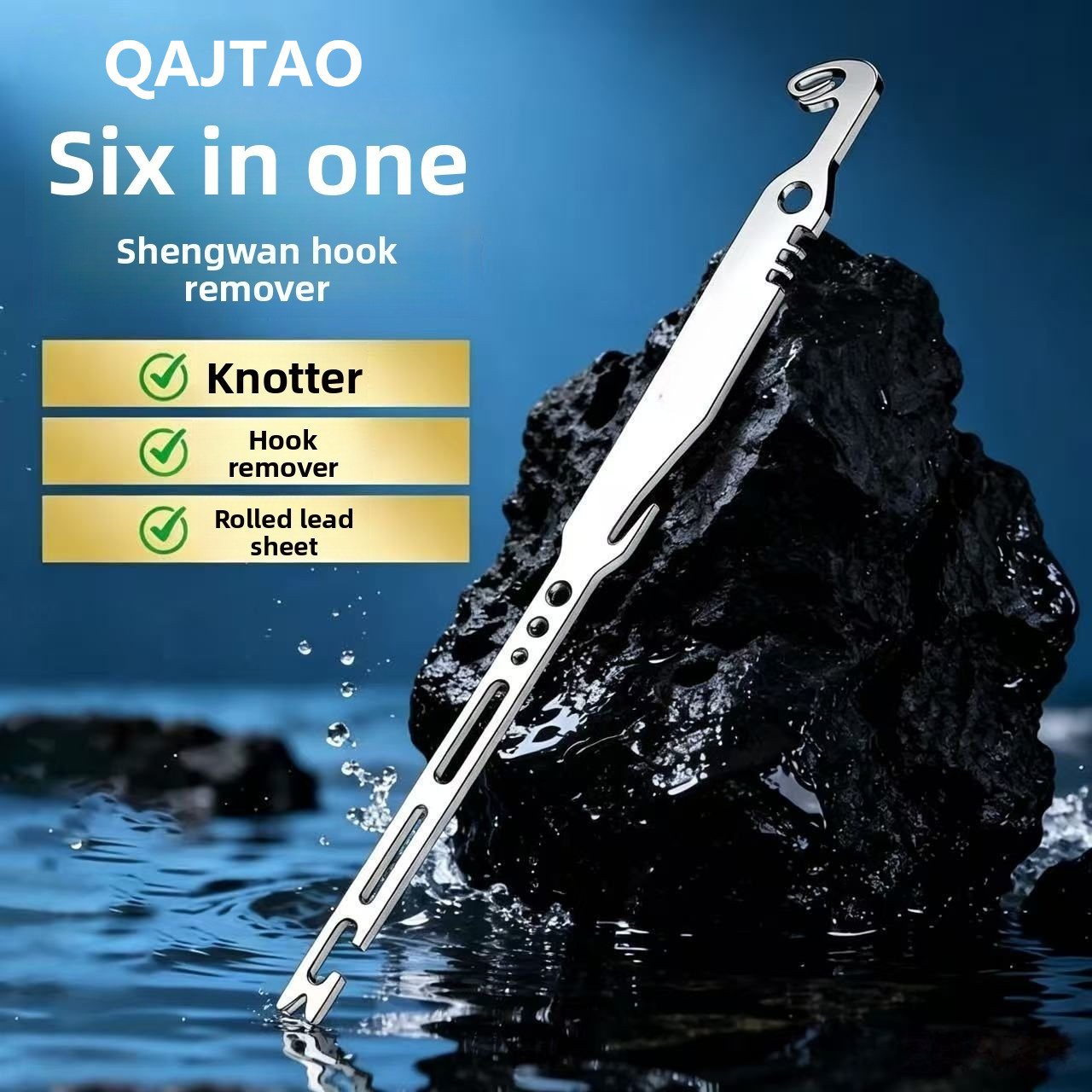 QAJTAO 4 pieces 6-in-1 stainle - đánh giá và giá Fishing Equipment Australia